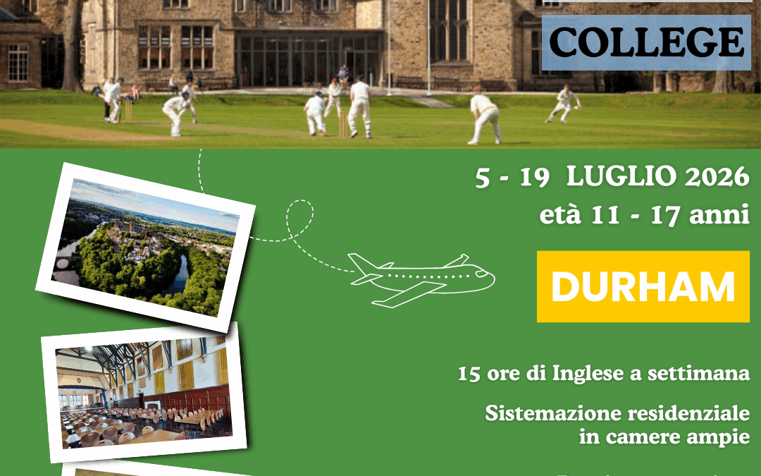 11-17 anni: Vacanza Studio in College – Durham